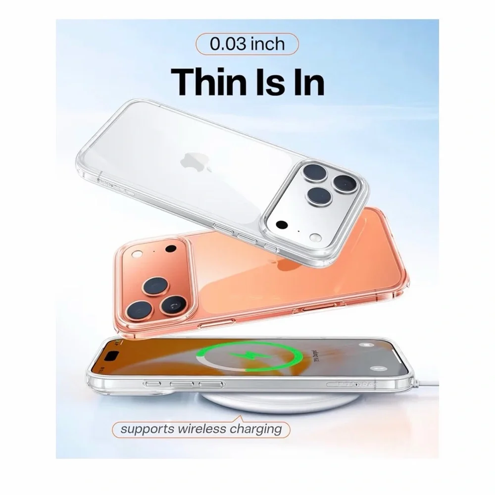 iPhone 17 Pro Max Transparent Case